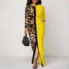 BITCED Fashion Long Sleeve O-Neck   Casual Dresses
