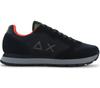 SUN68 Tom Fluo - Herren Sneakers Schuhe Schwarz Z46102-11 ORIGINAL
