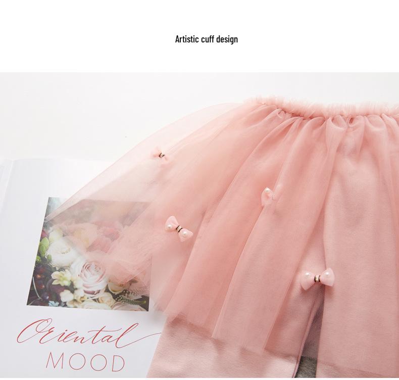 Korean Style Spring/Autumn Fairy Gauze Skirt Pants for Girls