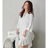 Pajamas Women's Summer Thin Ice Silk Short-sleeved Half-sleeved Simulated Silk Pajamas Cool Loungewear Large-size Dress