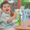 Leak-resistant Toddler Cup Whale Fountain Tumbler 710ml Stainless Steel Drinking with Fun Effect Leak-Proof Spill-Proof Straw for Kids Adults
