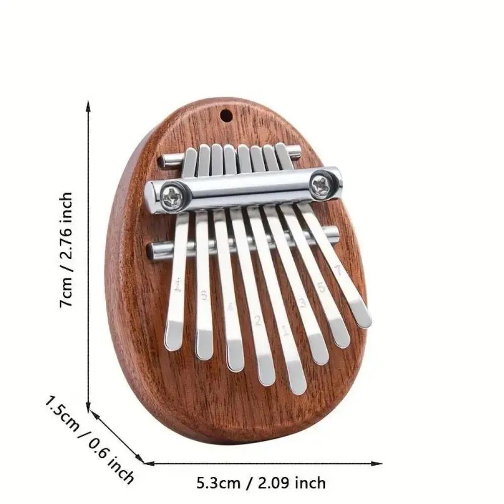 Gifts Music Box 8 Keys Mini Wooden Kalimba Finger Thumb Piano Musical Boxes Gift for Girlfriend Totoro Birthday