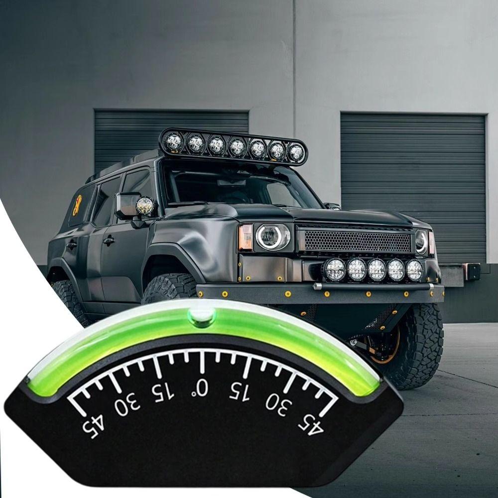 Hohe Sichtbarkeit Neigungsmesser 45 Grad Neigungsmessgerät Nivelliergerät Marine-Neigungsmesser Camper