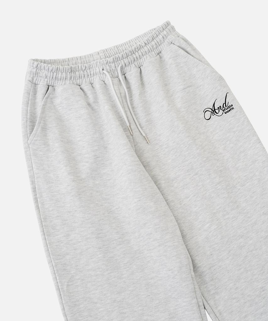 VASTIC And Set-Up Sweatpants_White Melange