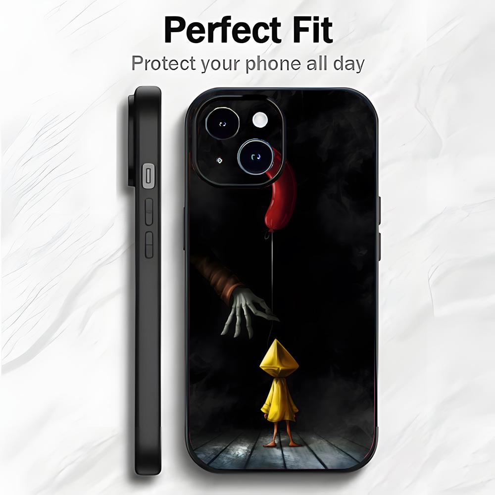 Classic Eerie Game L-Little Nightmares Phone Case Phone Case Soft Packaging Lightweight For iPhone17 16 15 14 13ProMax