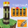 4 Color Brownstone Flashlight USB Rechargeable Night Light Adjustable Lamp with Buckle Children Gift Bedroom Decor Light