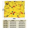 Pikachu Super Soft Blanket  Children Plush Bedding Throws Novelty Couch Chair Flannel Bedspread Sofa Bed Cover