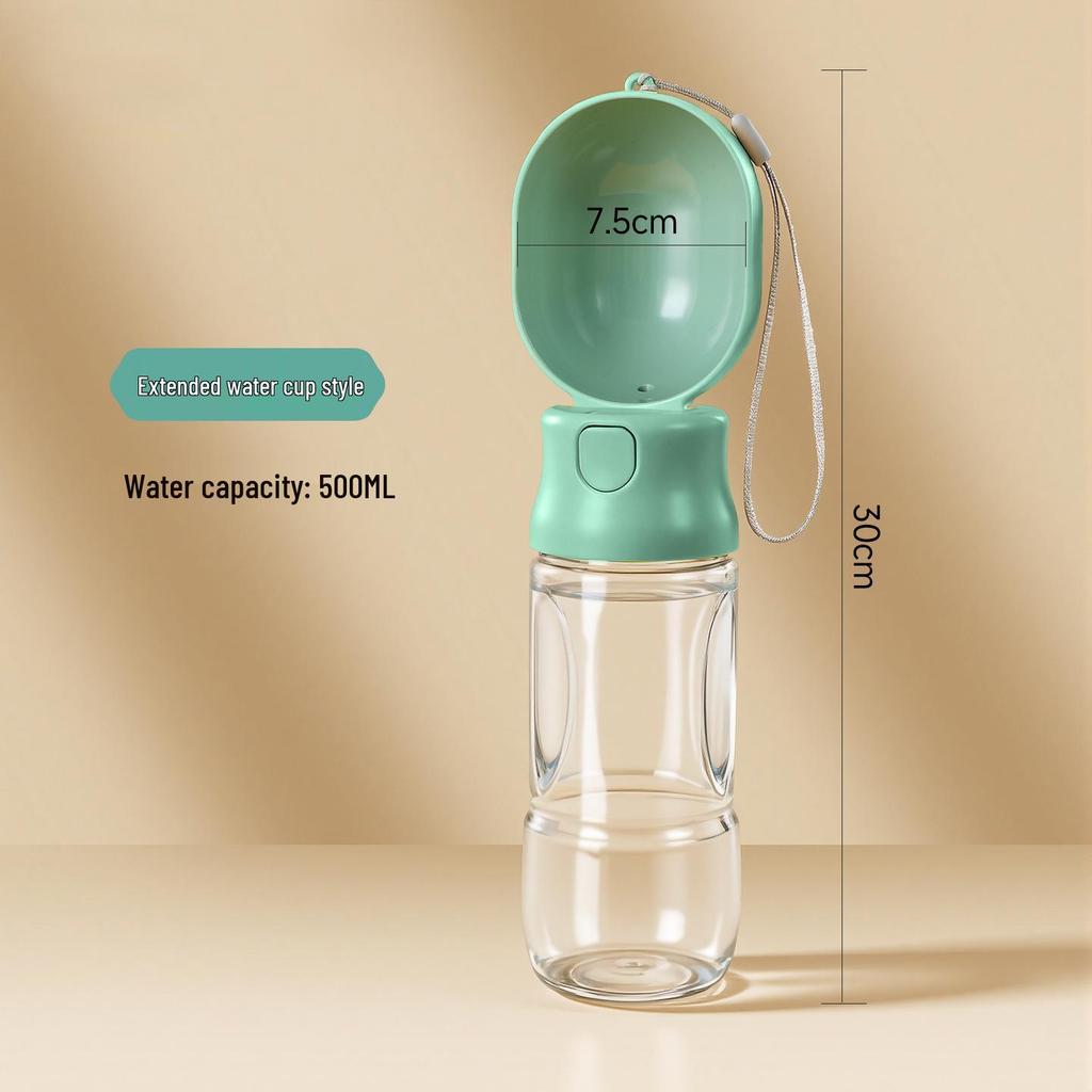 Portable Pet Companion: Leak-Proof Outdoor Water & Food Feeder for Dogs