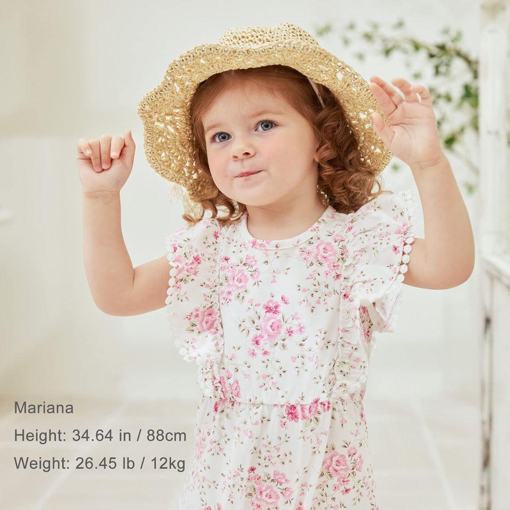 Infant & Toddler Girls' Summer Sun Hat for Beach Outings