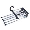 Adjustable Hanging Methods Folding Pants Organizer Telescopic Pants Rack