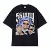 Rapper RELS B Skinny Flakk 2025 Tour Tshirt Men Clothing Fashion Hip Hop Punk Street Tshirts Unisex High Quality Cotton T Shirt