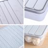 Meat Frozen Fresh-Keeping Box With Cover Refrigerator Partition Finishing Box Refrigerator Storage Box Organizer