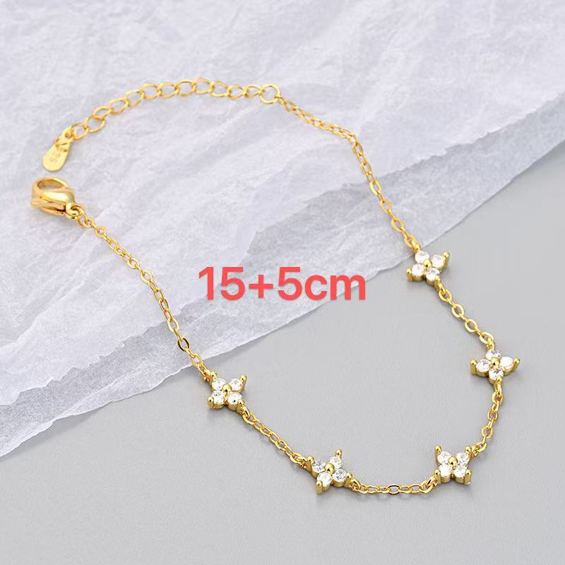 BenS Star Charms for Jewelry Making Mini Brass Cubic Zirconia Charm Necklace Jewelry Accessories Supplies P11