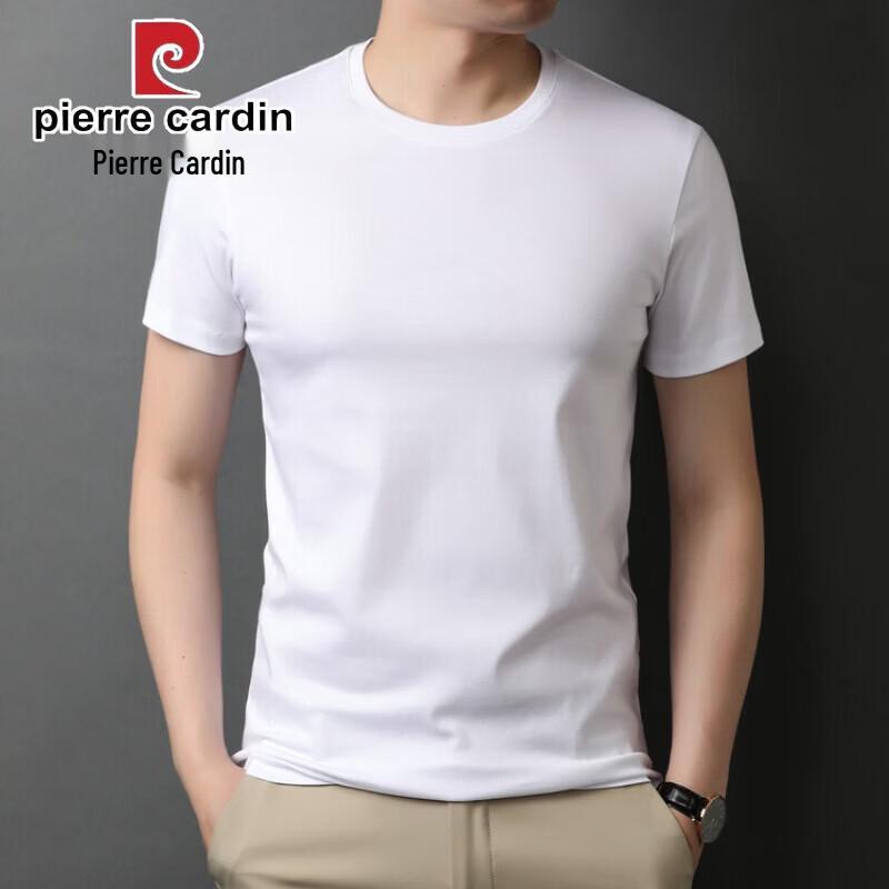 Pierre Cardin Men's Liquid Ammonia Cotton Short Sleeve T-Shirt