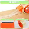 ADHES Transparent Packaging OPP Adhesive Tape with Dispenser Tape, Tape,
