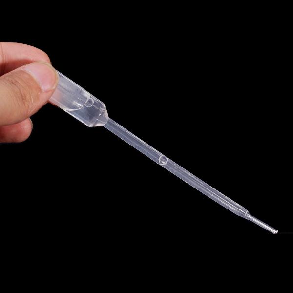 50 Pcs Pipette Dropper 3ml Measuring Feeding for Experiment