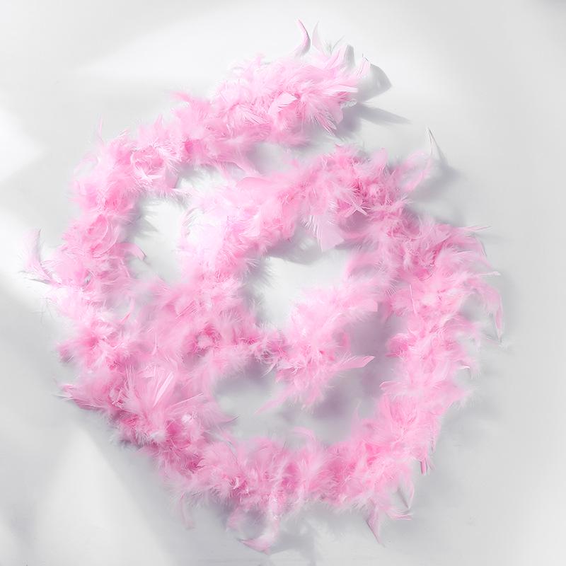 40g Fire Feather Turkey Boa, 2m - Party & Festival Scarf Decoration
