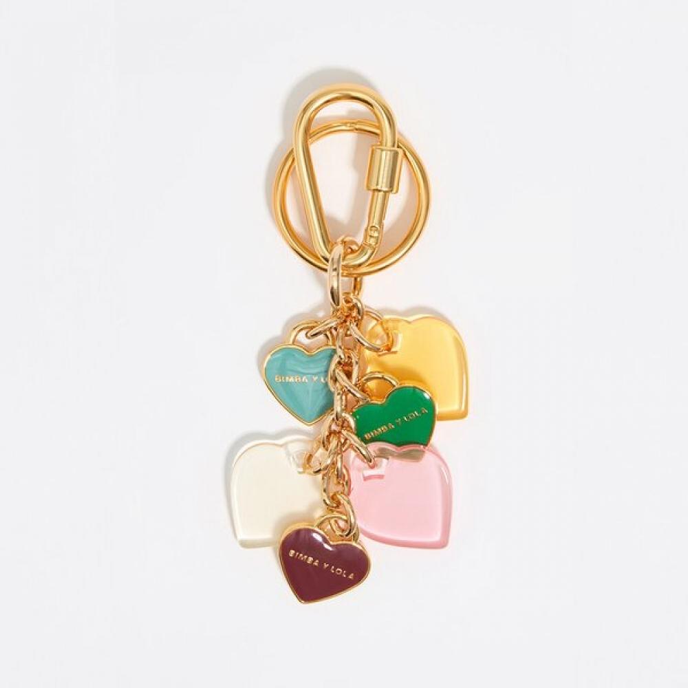 

Bimbaylola Gold Heart Keyring B256aiz001yef Yellow/FREE