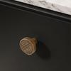 1Pcs Durable T Bar Drawer Knob Vintage Grid texture Cabinet Handle Multi-size Cabinet Door Pull Cupboard