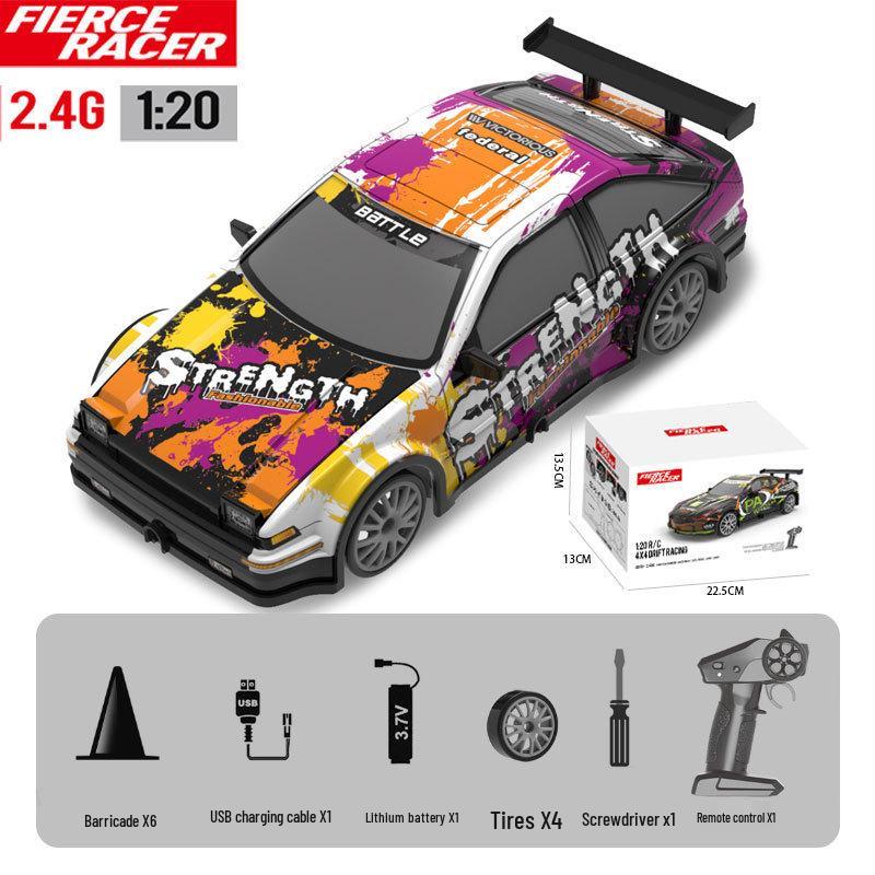 High-Speed Wireless Remote Control Drifting Car - Electric Racing Toy for Kids