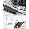 Aliliy Cordless Hair Iron Rechargeable USB Portable Mini Three-Stage Temperature Control Bangs Mobile Compact Rainy Season Measures
