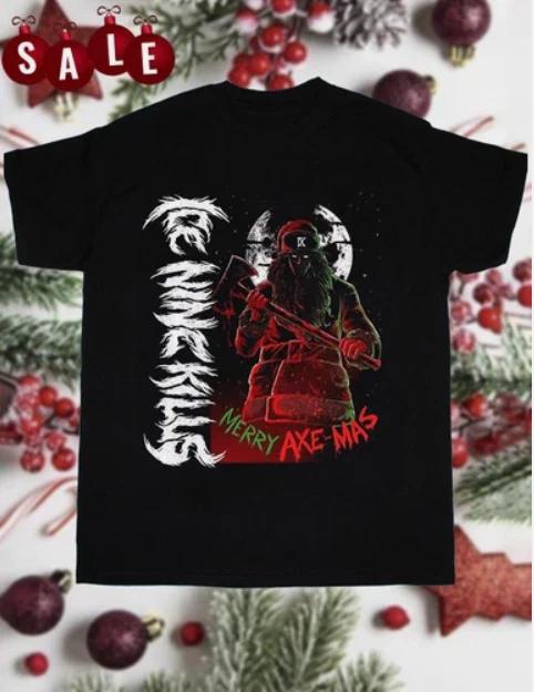 

Merry Xmas Ice Nine Kills Band Christmas T Shirt SIZE S-5XL XL