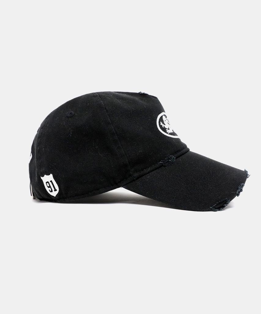 BADBLOOD Mystic Embroidered Ball Cap - Black