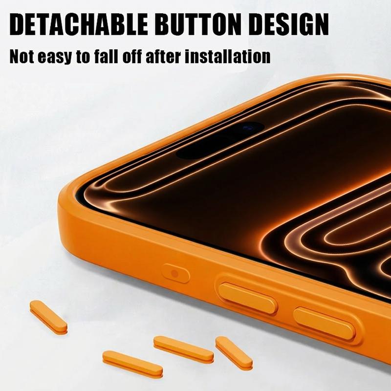 Magnetic Small Flower Pattern Phone Case For iPhone 17 ProMax 16 15 14 13 Pro Max For Magsafe Wireless Charge Soft Edge PC Cover