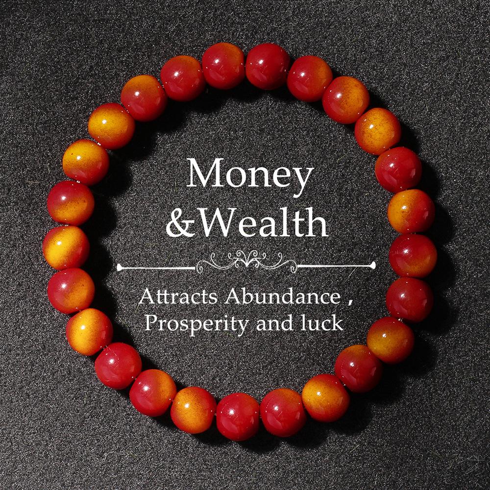 Festive Gifts Multicolor Tiger Eye Agate And Wooden Beaded Bracelet Set Bohemian Fashion Jewelry For Men Women Daily Wear Simple Versatile Accessory