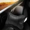 Car safety car seat headrest and breathable mesh relaxation pillow head and neck rest cushion