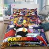 Mazinger Z UFO Robot Grendizer Bedding Set Bedroom Soft Modern Bedspreads Comefortable Kids Duvet Cover Quilt Cover Pillowcase