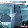 6Pcs Car Pillar Posts Window Door Moulding Trims Cover For Honda CRV CR-V 2012 2013 2014 2015 BC Column Sticker Auto Accessories