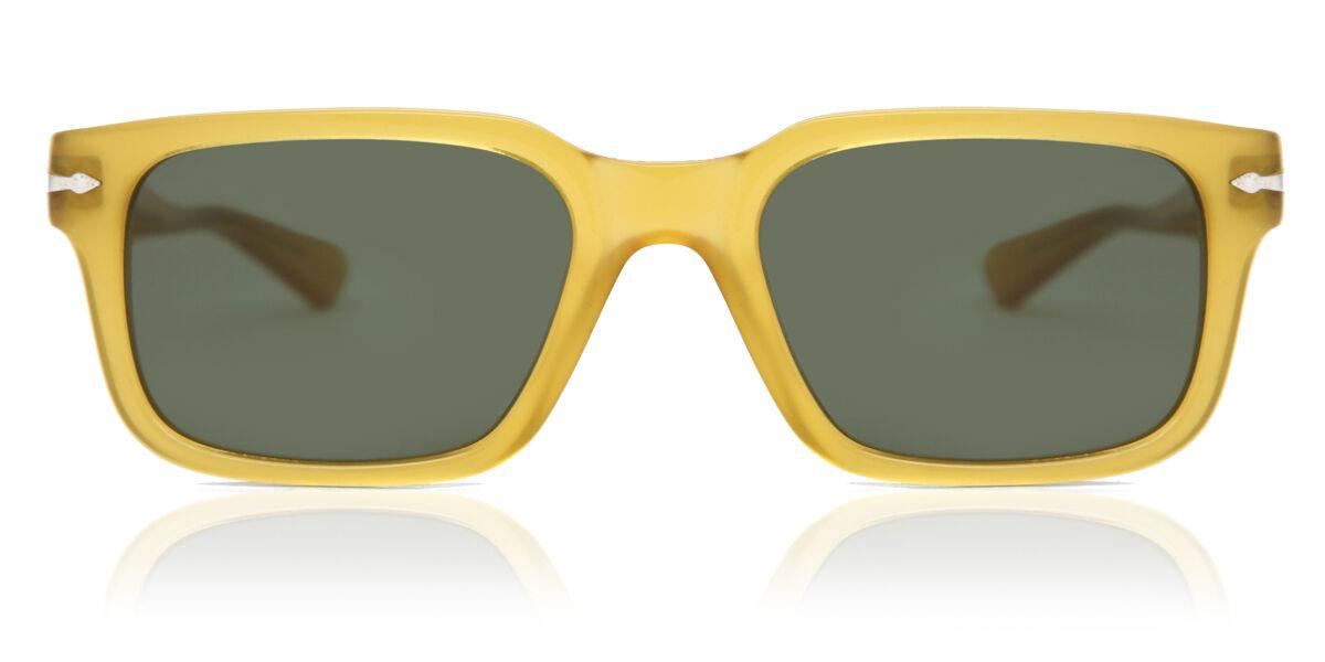 

Persol Po3272s 204 4e Unisex Sunglasses Transparent Honey Brown/53-20-145