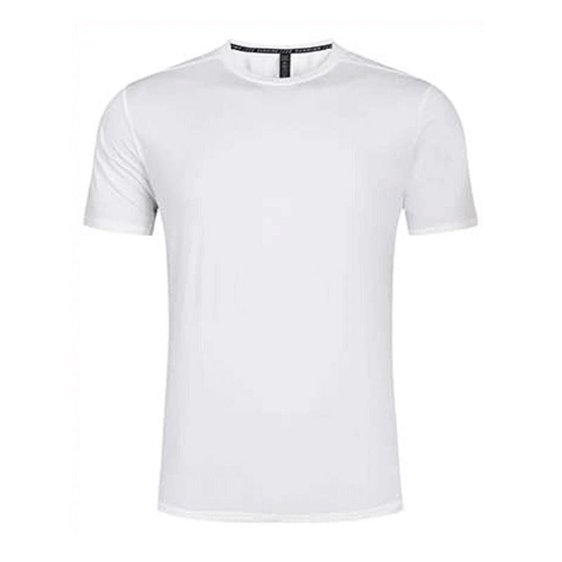 Di Family Men's Round Neck Quick-Dry Anti-Wrinkle T-Shirt - Black, Breathable, Solid Color, Short Sleeve, Tech-Enhanced