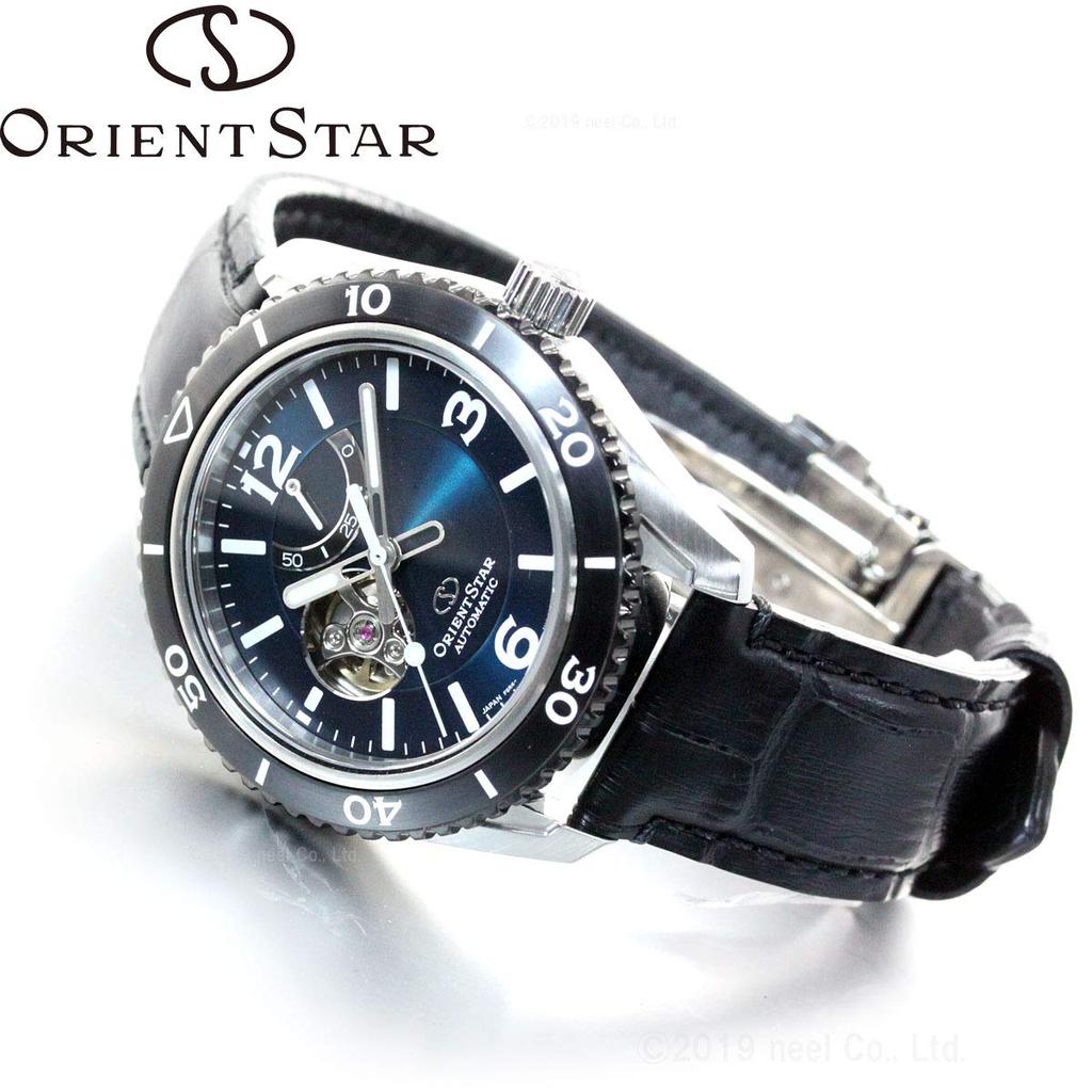 ORIENTSTAR Sports Power Reserve 50 Hours [Orient Star] Semi-Skeleton RK-AT0104E Men's