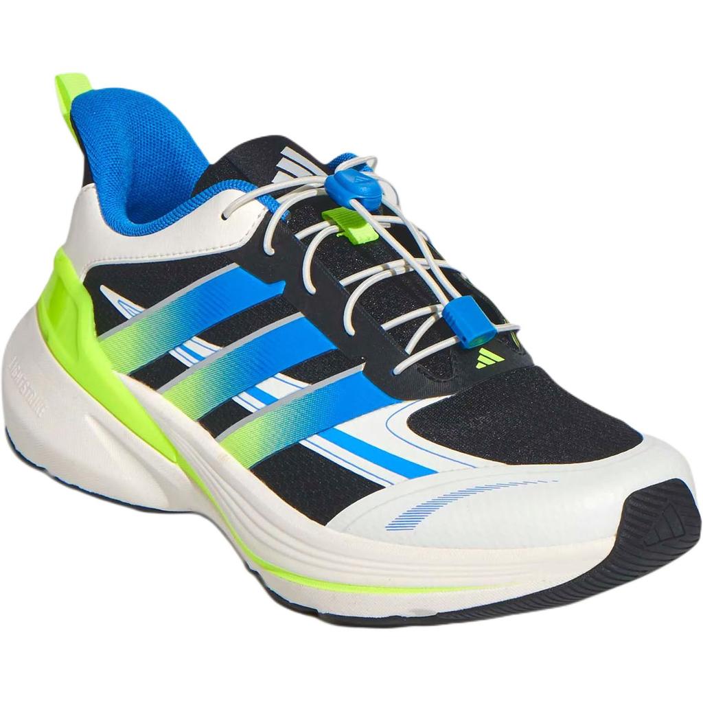 Adidas Light Dart Lt Comfortable Fit Low Top Running Shoes Kids sneakers White Black KI5075