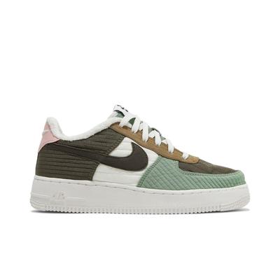 Air Force 1 Grade School 'Toasty' (Unisex) Oil Green / Sail / Medium Olive / Sequoia Kids' Skateboarding Shoes DO5215 331
