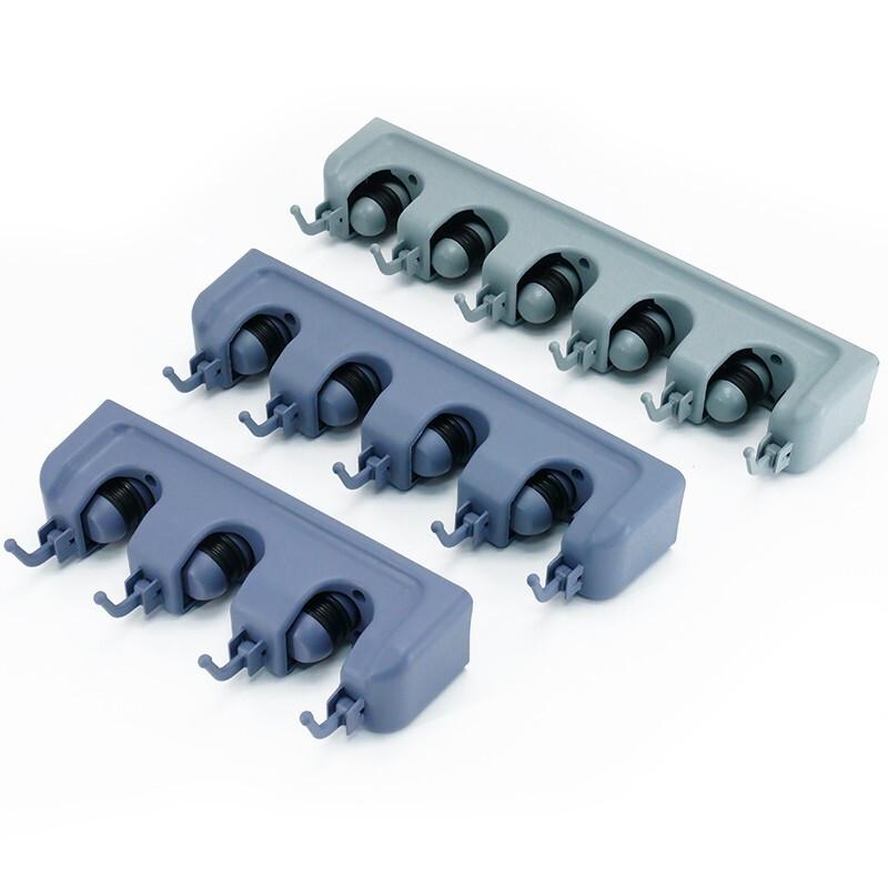 Wimete Wall-Mounted Mop and Broom Holder