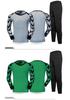 Multi-Directional Sponge Pad Goalkeeper Training Kit - Adult & Children Long Sleeve Football Uniform