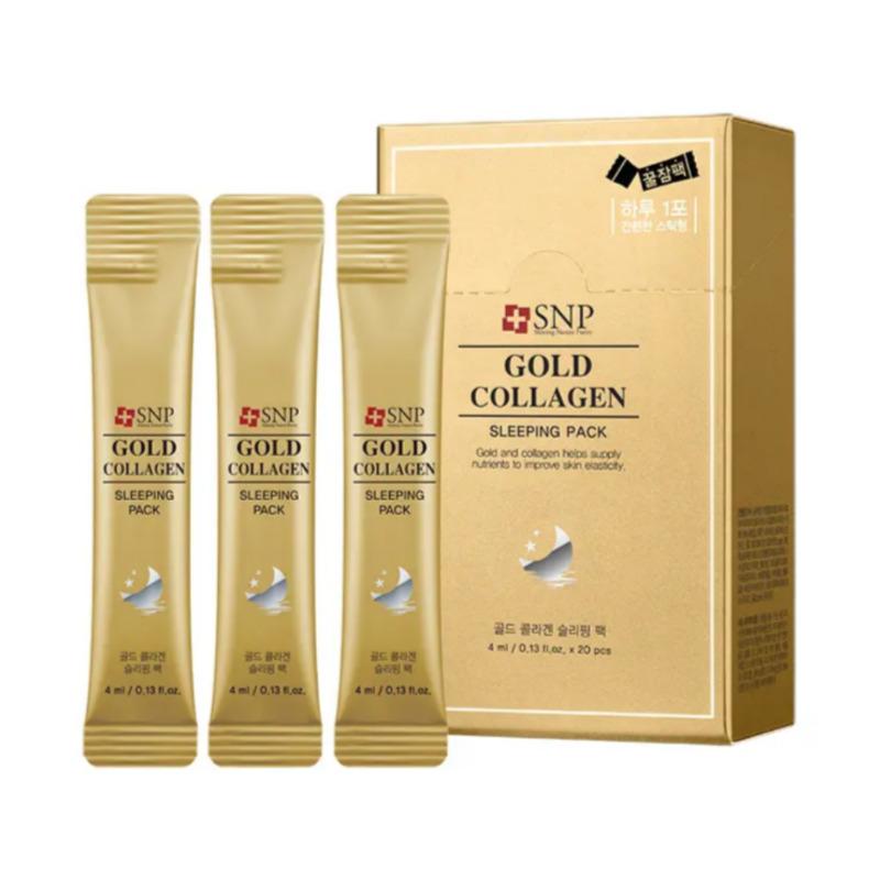 SNP Gold Коллагеновая ночная маска (Тип палки) 20шт