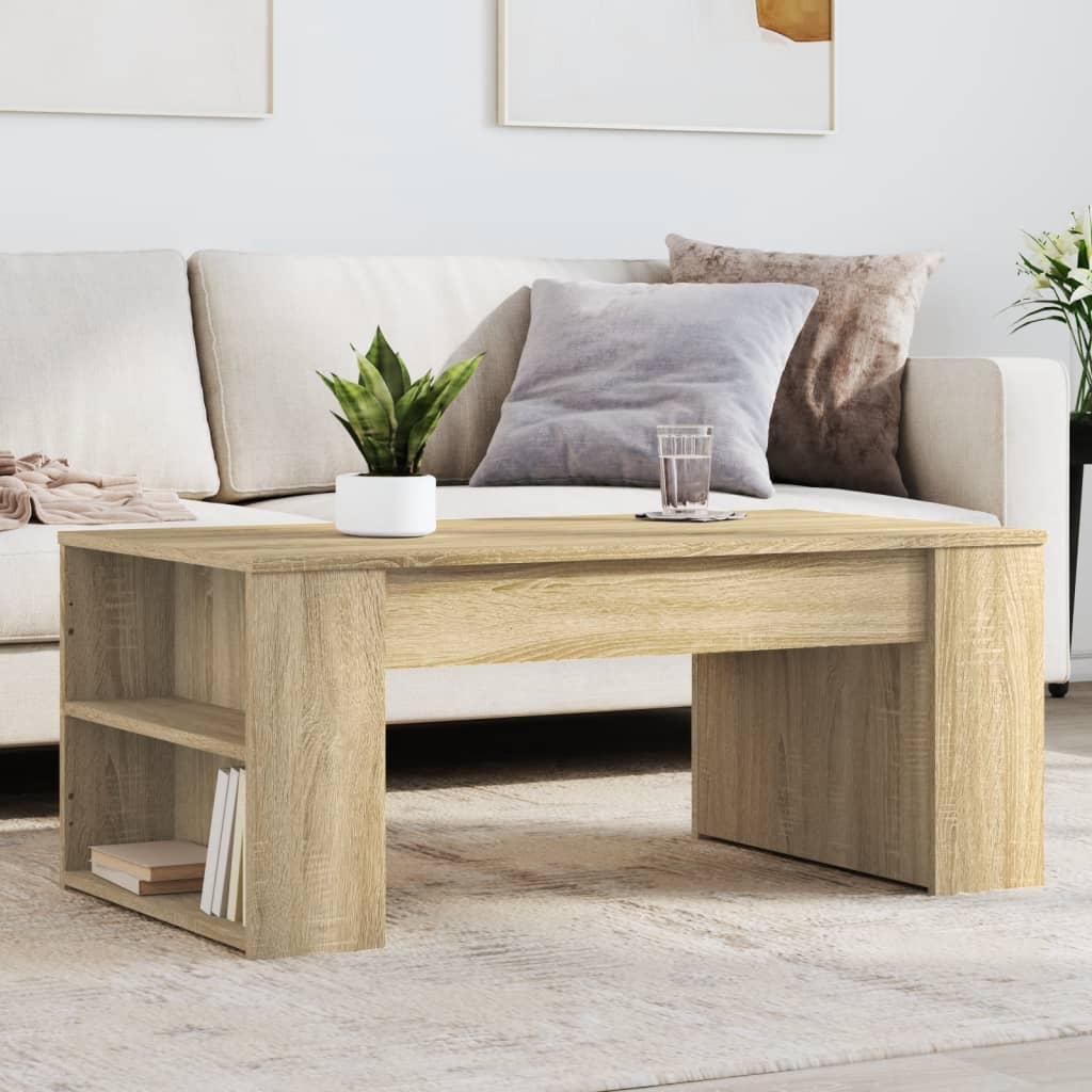 Coffee Table, Sonoma Oak, 102x55x42, Wood-based Material