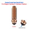 Bimetallic Nozzle For Elegoo Centauri Carbon 3D Printer 0.2/0.4/0.6/0.8mm Brass Chromium Zirconium Copper Hardened Steel Nozzles