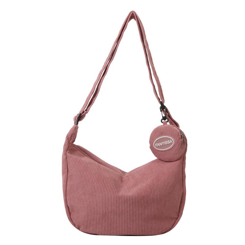 Stylish Versatile Womens Crossbody Bag With Vintage Chic Design And Soft Canvas Material