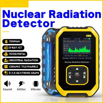 GC-01 Geigerův Counter Detektor jaderného záření Rentgenový detektor radioaktivity Osobní dozimetr Dobíjecí