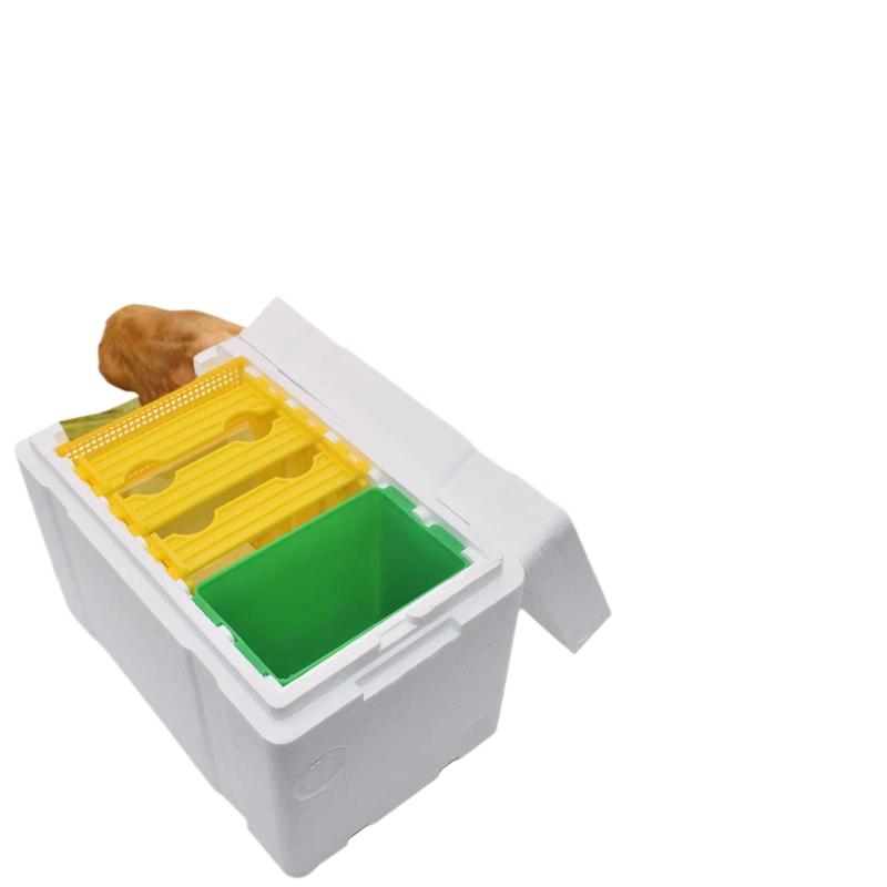 Queen Bee Breeding Box Bee Mating Box Foam Bee Hive Box Beekeeper Garden Pollination Breeding Case Beekeeping Equipment