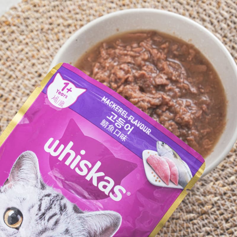 [Haustier] Wiscas Adult Katze Beutel 80 G Makrele