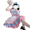 Pink maid outfit bow maid outfit lolita dress alice cos outfit soft girl cosplay costume