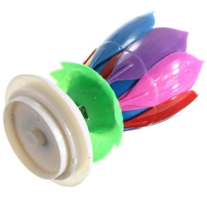 Bougie Anniversaire - RY16752 - Fleur Musical Lotus - Multicolore - Pour Enfants - Décoration de Fête