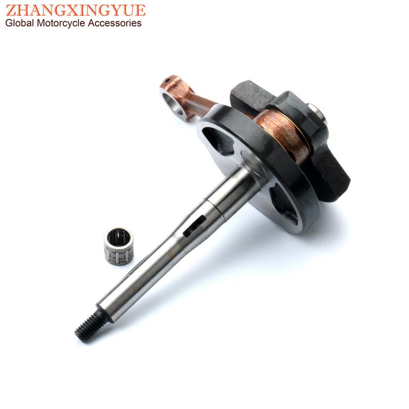 High Quality Crankshaft For Piaggio Vespa Moped Ciao Bravo Grillo Si 50cc Pin 10mm 2-Stroke Engine Parts