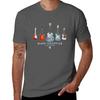 Knopfler Collezione Chitarre Regali per fan Maglietta Musicale t-shirt uomo semplice vestiti kawaii T-shirt per uomo cotone